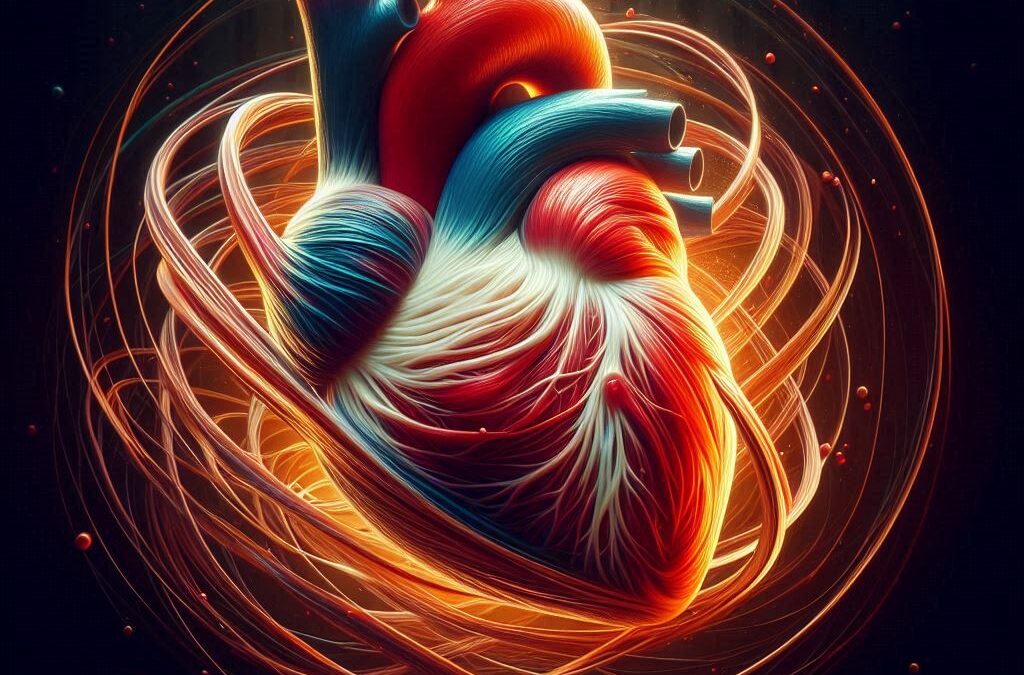 The Heart Unfolded: A Muscle and a Natural Vortex